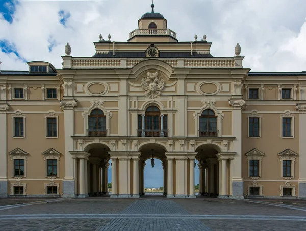 Palác Konstantinského ve Strelně Petrohrad, Rusko Stock Fotografie