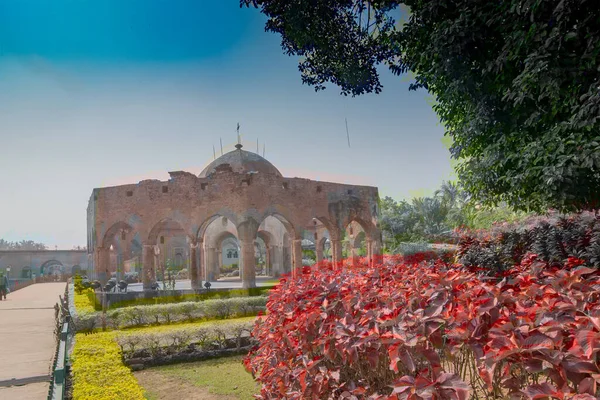 Ladrillo Sin Techo Construido Rasmancha Pratapeswar Temple Kalna Bengala Occidental — Foto de Stock