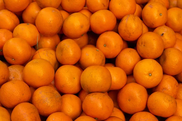 Πορτοκάλι Γλυκό Πορτοκάλι Φρούτα Οικογένεια Rutaceae Εκτίθενται Προς Πώληση Στην — Φωτογραφία Αρχείου