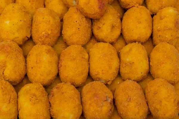 Patata Las Chuletas Cerdo Venden Territy Bazar Calcuta Artículos Fritos —  Fotos de Stock