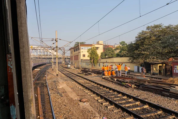 Howrah Station Howrah West Bengal India 4Th February 2018 Railway — стоковое фото