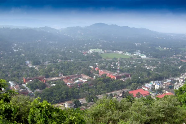 Vista Superior Cidade Guwahati Assam Nordeste Índia — Fotografia de Stock