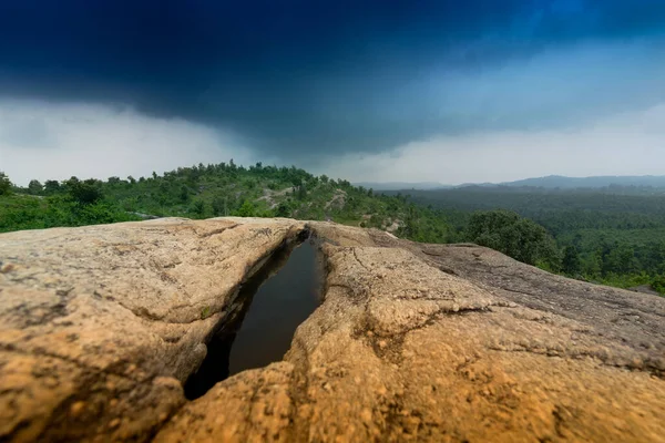 Mayur Paharh Est Une Petite Colline Purulia Bengale Occidental Inde — Photo