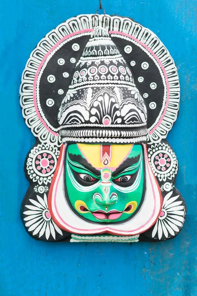 Kolorowa Maska Chhau Lub Chhou Rękodzieło Sprzedaż Charida Purulia Bangla — Zdjęcie stockowe