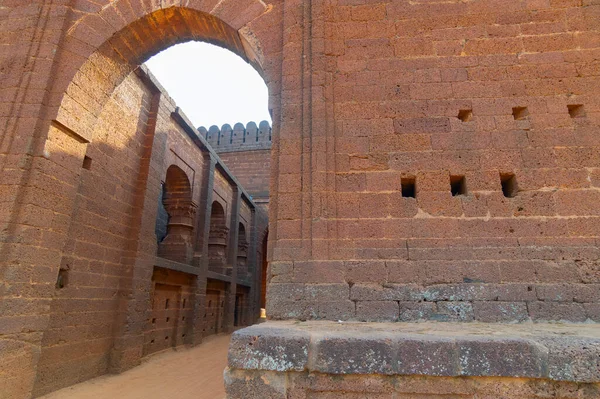 Grande Porta Entrada Fino Portão Arqueado Popularmente Conhecido Como Pathar — Fotografia de Stock