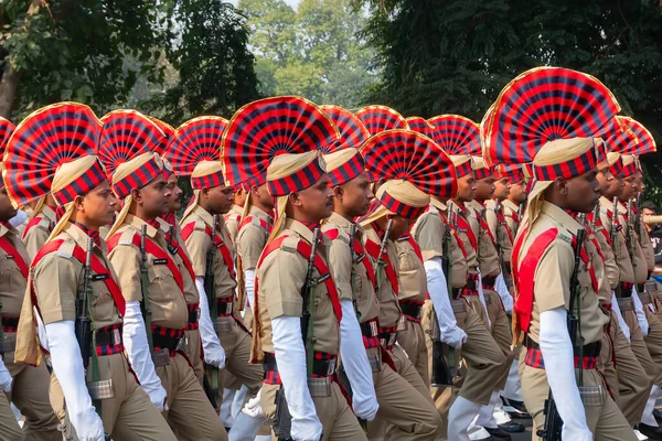 Kolkata Bengala Occidental India Enero 2020 Brillante Hermoso Patrón Sombreros — Foto de Stock