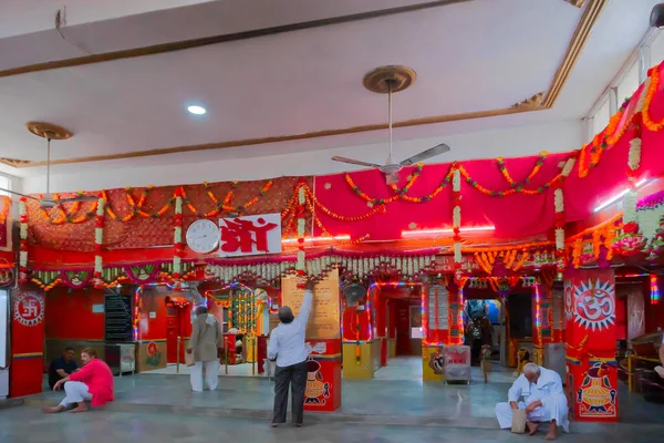 Jaisalmer Rajasthan India Жовтня 2019 Devotees Tanot Mata Mandir India — стокове фото