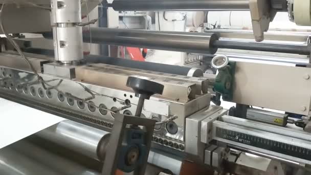 Kolkata West Bengalen India Maart 2019 Extruder Roller Running Voor — Stockvideo