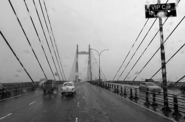 Vidyasagar Setu Ganges Beter Bekend Als 2Nd Hooghly Bridge Kolkata — Stockfoto