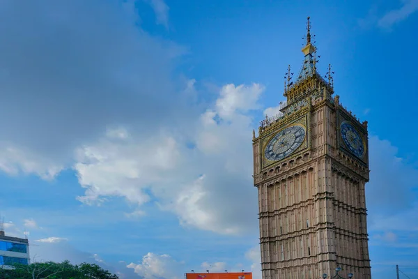 Kolkata West Bengal India Luglio 2019 Big Ben Veglia Sulla — Foto Stock