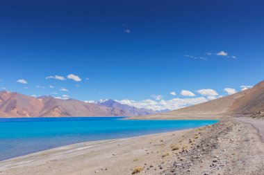 Pangong Gölü (İngilizce: Beautiful Pangong Lake veya Pangong Tso), Hindistan 'ın Ladakh kentinde bulunan muhteşem bir göl. Mavi tondan yeşil ve kırmızı tonuna geçmesiyle bilinir. Hindistan-Çin sınırı