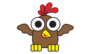 Kahverengi tavuk Logo