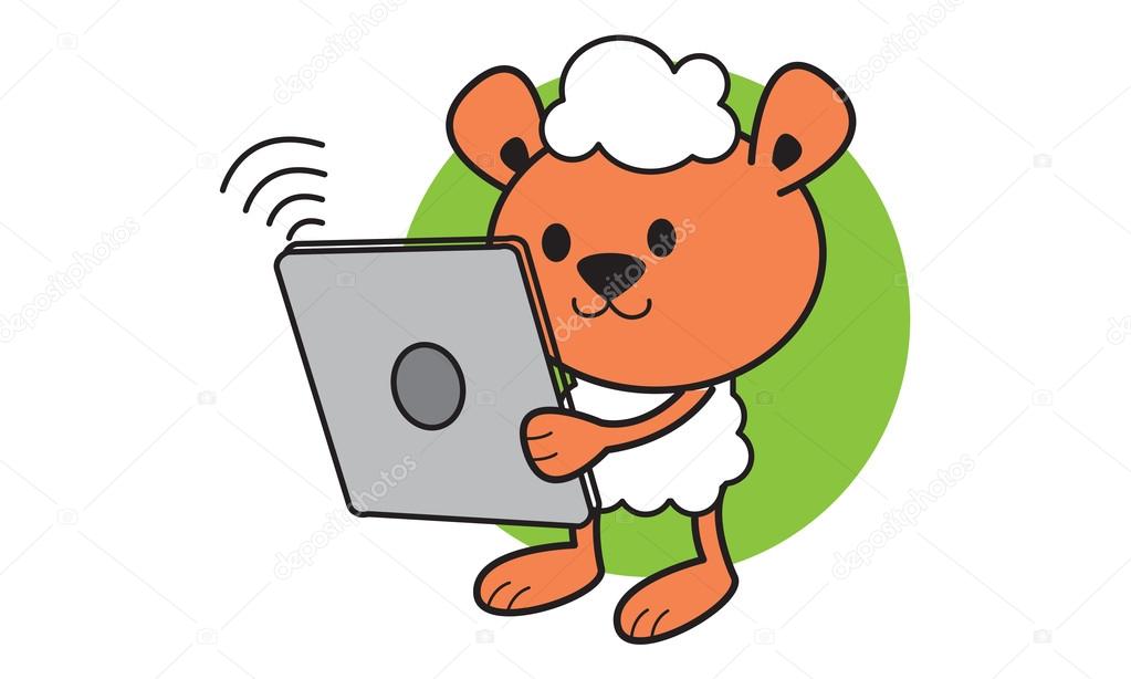 Illustration of Sheep Gadgets Logo