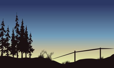 Güzel peyzaj alanları