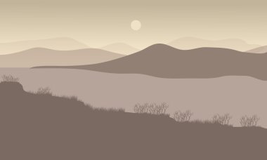 Hills adlı gece sahne Nehri ile