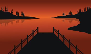 İskele güzel silueti