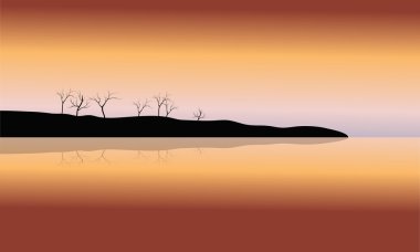 Siluet Adaları içinde Kuru ağaç