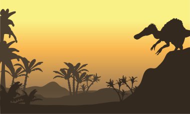Spinosaurus hills sahne
