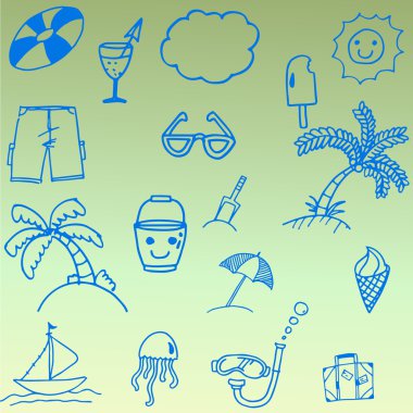 Yaz dizi doodle