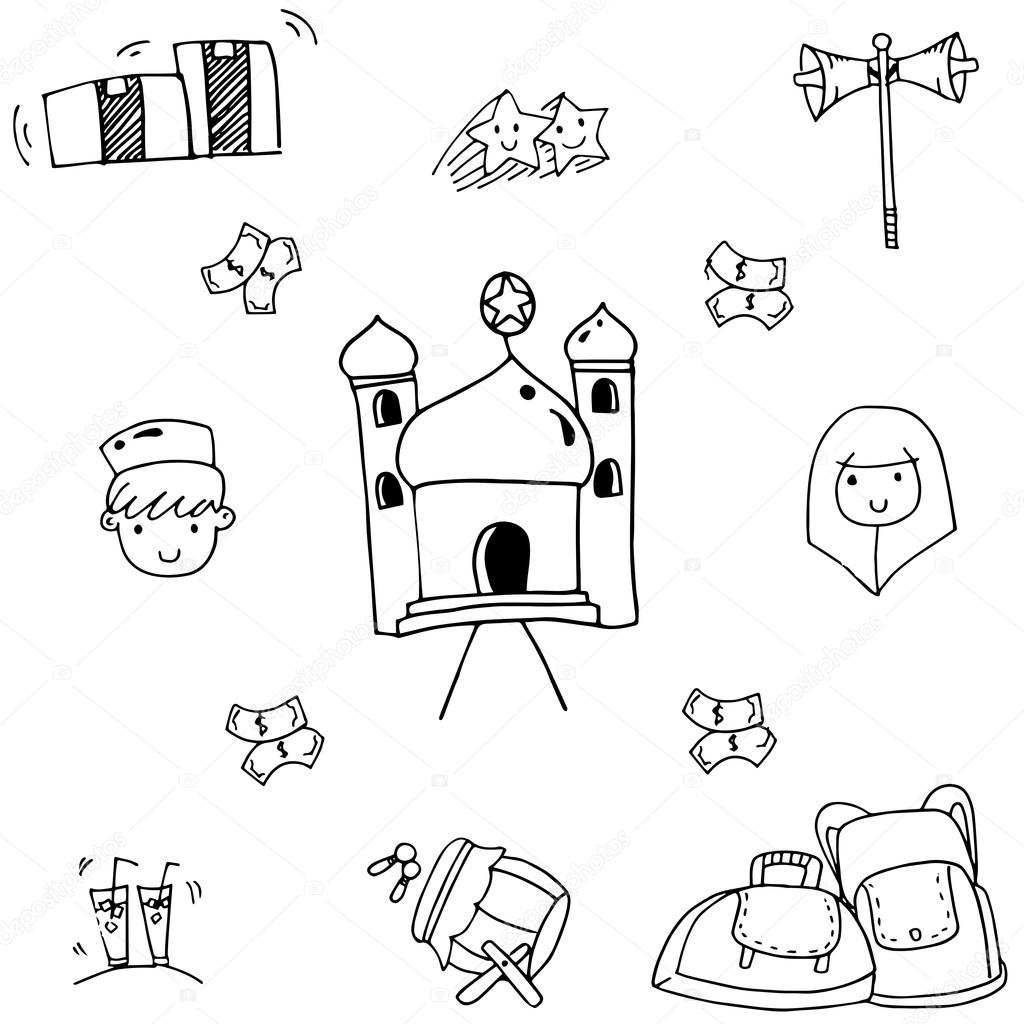 Gambar sepatu: Gambar Vektor Islami