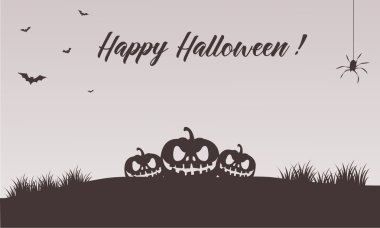 Mutlu halloween pumpkins arka planlar