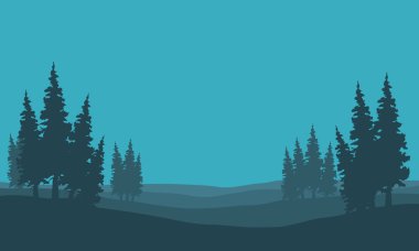 Silhouette hill ve Ladin