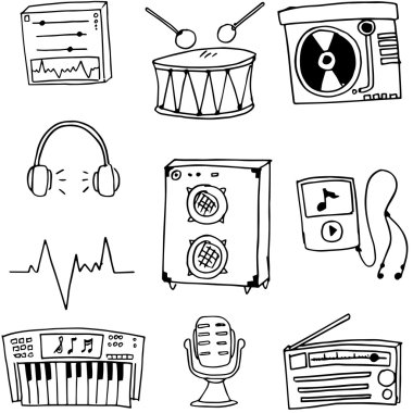 Doodles'ın müzik öğe ayarlayın