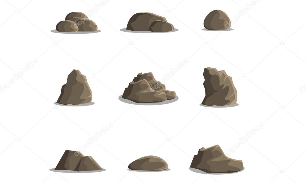 Cartoon rocks Vector Art Stock Images | Depositphotos Cartoon rocks Vector Art Stock Images | Depositphotos