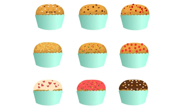 Petits gâteaux 2 — Image vectorielle