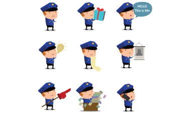 Polis memuru maskot 1