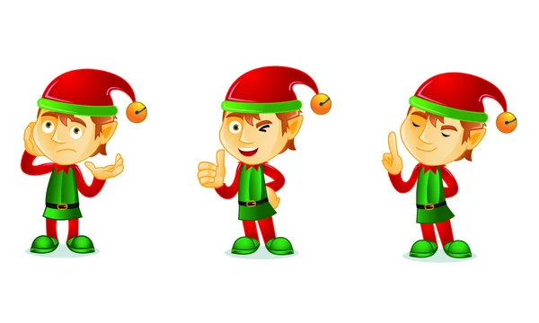 Elf Mascot 2 — Stock Vector