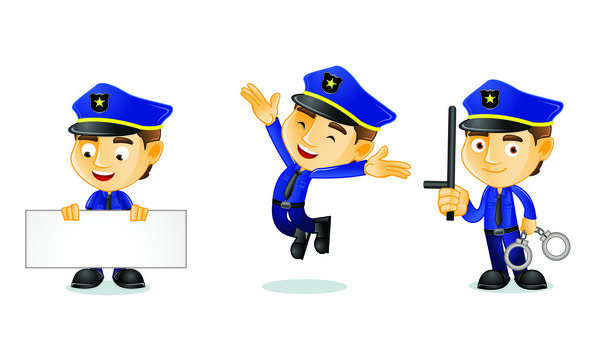 Policeman Mascot 1