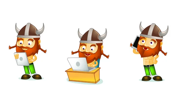 Mascotte de Viking 3 — Image vectorielle