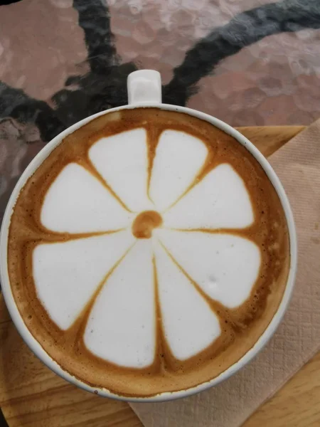 세라믹 분말에 커피의 — 스톡 사진