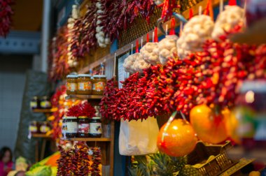 Merkezi Budapeşte'de Pazar