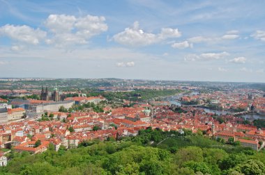 Prag bahar. Çek Cumhuriyeti. Beroun Hill.