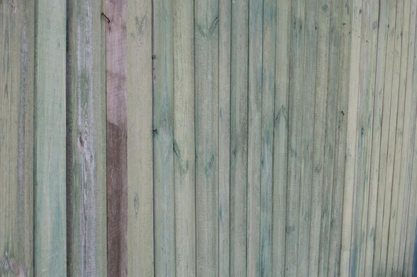 Ξύλινες σανίδες, ξύλινα φόντο, πράσινο, γκρι, από την πλαϊνή όψη — Φωτογραφία Αρχείου