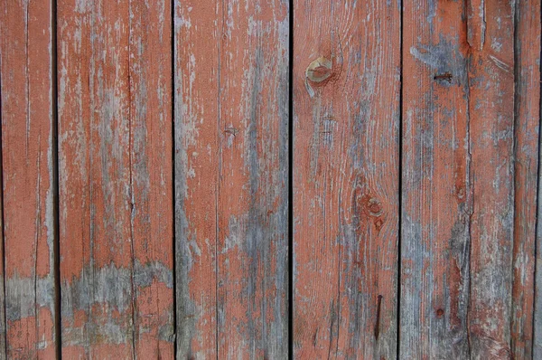 Wooden planks, wooden background, red — Stock Photo, Image