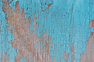 Eski boya desen ahşap arka plan üzerinde kırık. Soyulması boya. 