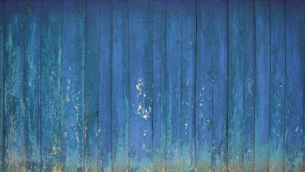 Pranchas de madeira, fundo de madeira, azul — Fotografia de Stock