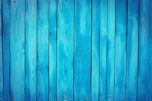 Blå lurvet træ planker - Stock-foto