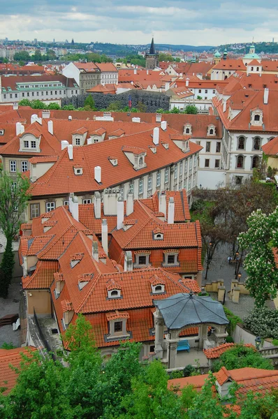 Praag. Middeleeuwse architectuur. Awesome foto — Stockfoto