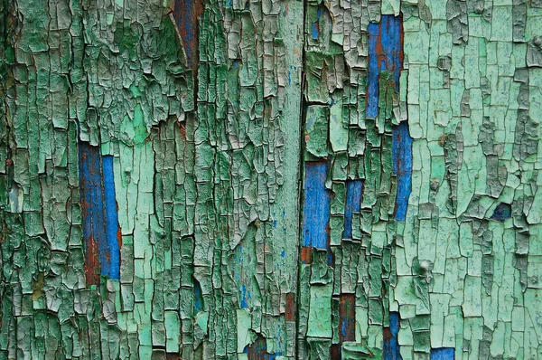 오래 된 그려진된 나무 벽 텍스처 — 스톡 사진