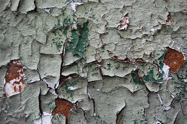 Old painted wood wall texture — Stock Photo, Image