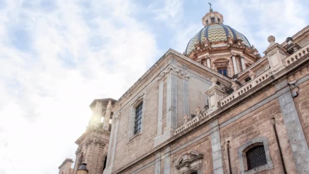 Décalage Horaire Fontaine Baroque Pretoria Palerme Sicile Italie Par Une — Video