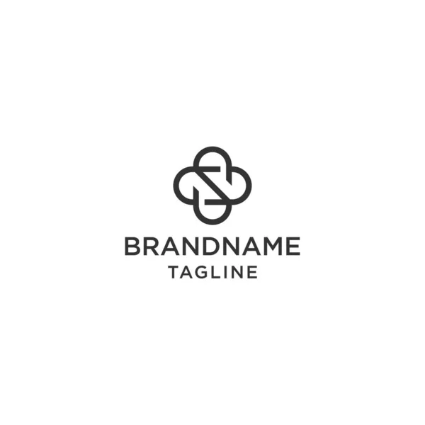 Siyah beyaz S yaratıcı logo