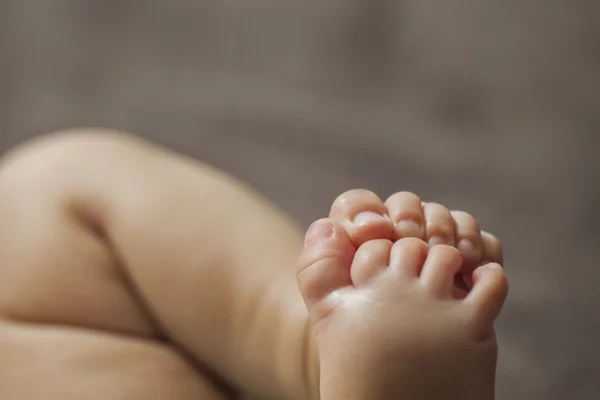赤ちゃんの足 ストックフォト