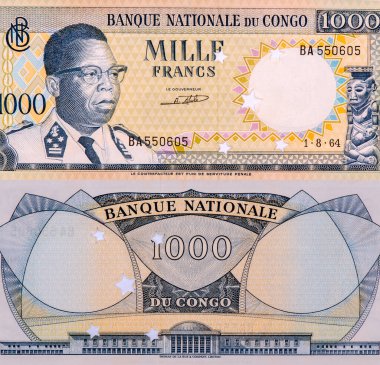 Joseph Kasa-Vubu, alternatifi Joseph Kasavubu, Kongo Demokratik Cumhuriyeti 'nden portre. Demokratik Kongo Cumhuriyeti 'nin ilk başkanı..