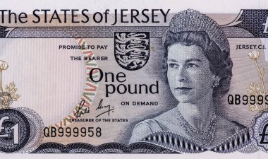 Genç Kraliçe II. Elizabeth 'in Portresi (d. 21 Nisan 1926); Jersey 1..