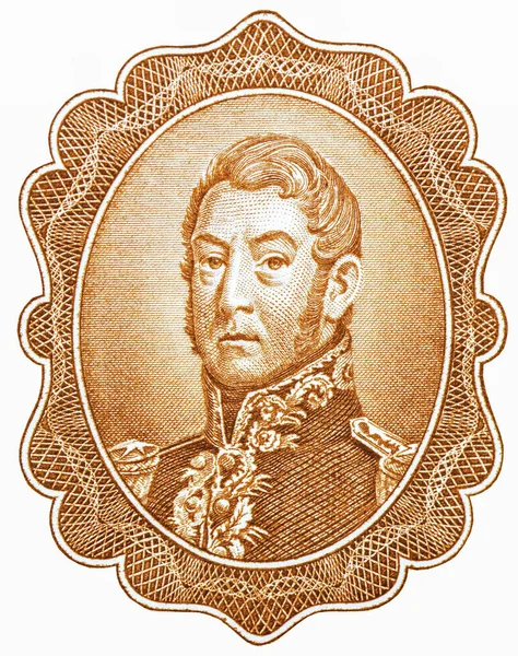 Στρατηγός Χοσέ Ντε Σαν Μαρτέν Ίδρυση Του Μπουένος Άιρες Από — Φωτογραφία Αρχείου